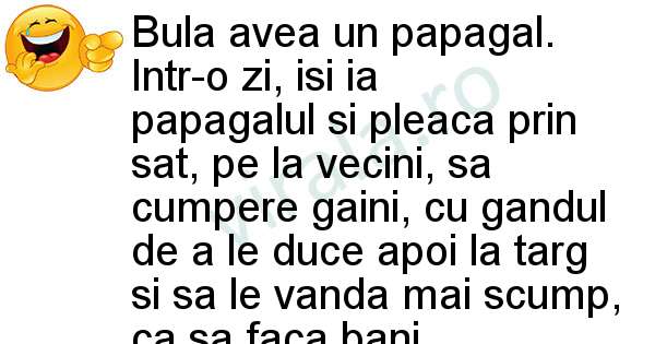 Bula avea un papagal