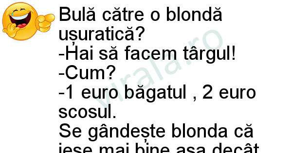 Bula cu o blonda