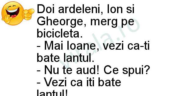 Doi ardeleni pe bicicleta
