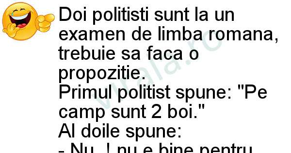 Doi politisti la examen