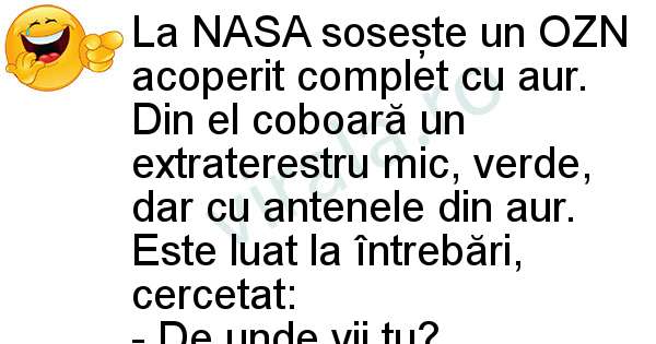 La NASA soseste un OZN