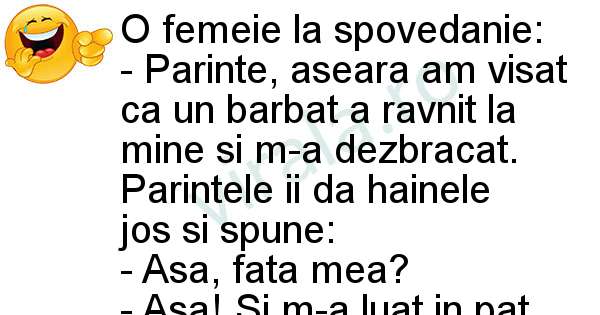 O femeie la spovedanie