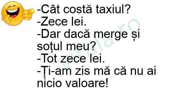 Cat costa taxiul?