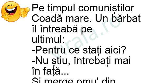 Pe timpul comunistilor